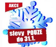LEDNOVÉ AKCE - NEPROPÁSNĚTE !