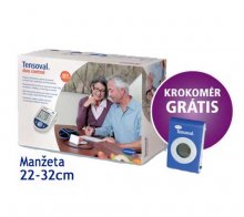 Tensoval Duo Control II, manžeta: 22-32cm +krokoměr NAVÍC!