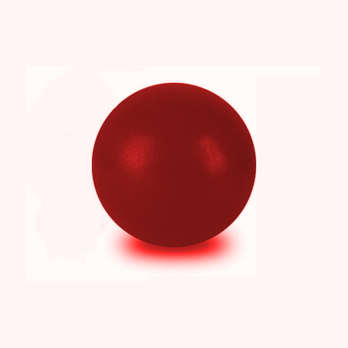 Gymy Over-ball, prům. 19 cm (v PE obalu) -červený