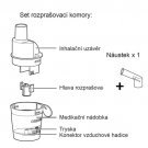 Set (rozprašovací komory vč.náustku) - Omron C803