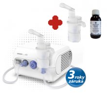 Inhalátor kompresorový OMRON C28P CompAir +druhá inhalační souprava NAVÍC +VINCENTKA k inhalaci ZDARMA!!