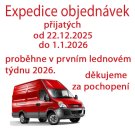 Expedice objednávek během Vánočního období